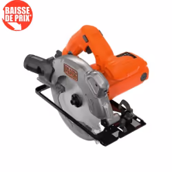 Black & Decker CS1250LK-QS Scie circulaire en Coffret haute résistance 1250 W