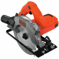 Black & Decker Black+Decker cs1250la de sierra circular QS 1250 W, naranja, 2 piezas)