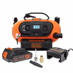 Black & Decker BDCINF18N-QS compresseur pneumatique 160 l/min Prise allume-cigare