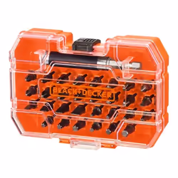 Jeu de tournevis Black & Decker A7228-XJ; 31 unités