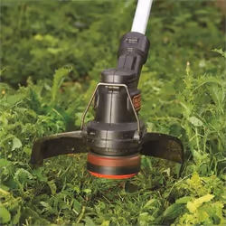 Black & Decker ST182320 débroussailleuse et coupe-bordure Batterie Noir, Orange - Vue supplémentaire 4