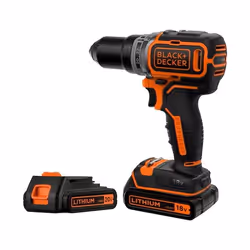 Perceuse Black & Decker BL186K1B2-QW; 18 V; 2x2,0 Ah accu.