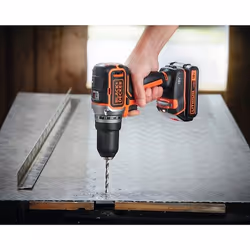 Perceuse Black & Decker BL186K1B2-QW; 18 V; 2x2,0 Ah accu.