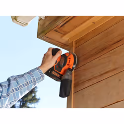Black & Decker BDCROS18N-XJ ponceuse portative Ponceuse orbitale 12000 tr/min Noir, Orange - Vue supplémentaire 9