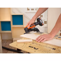 Black & Decker BDCDS12N-XJ ponceuse portative Ponceuse d'angle 11000 tr/min Noir, Orange - Vue supplémentaire 4