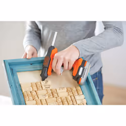 Black & Decker BDCGG12N-XJ pistolet et stylo à colle chaude Noir, Orange - Vue supplémentaire 4