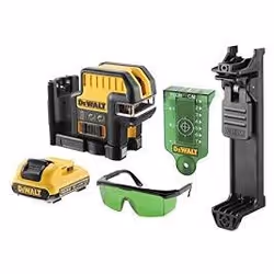 Niveau laser de ligne transversale DeWalt DCE0822D1G vert