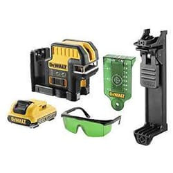 Niveau laser de ligne transversale DeWalt DCE0822D1G vert