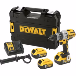 Perceuse à percussion sans fil DeWalt DCD996P3-QW; 18 V; 3x5,0 Ah accu.