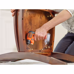 Tournevis sans fil Black & Decker BDCSFS30C-QW; 3,6 V; 1,5 Ah accu. - Vue supplémentaire 4