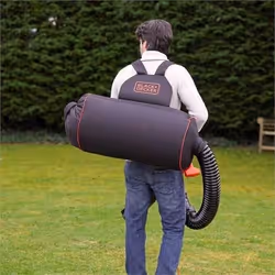 Black & Decker GWBP1 Sac à dos de collecte Noir, Orange 72 L - Vue supplémentaire 2