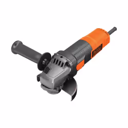Black &amp; Decker BLACK+DECKER BEG210-Qs Meuleuse d'Angle Poignée 3 Positions, 900 W, Noir, 115 mm