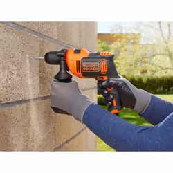 Black & Decker BEH710K-QS Perceuse à Percussion Filaire 710W Mandrin Sans Clé - Vue supplémentaire 7