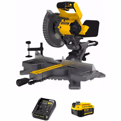 Scie à Onglet STANLEY FatMax SFMCS701 - Moteur puissant qui fournit jusqu'à 3800 trs/min pour une coupe nette et rapide - Per ...