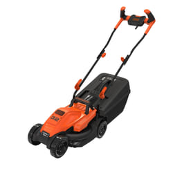 Black & Decker BEMW451BH-QS tondeuse à gazon Marcher derrière un tracteur tondeuse Secteur Noir, Orange