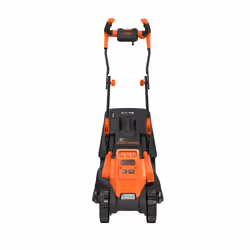 Black & Decker BEMW451BH-QS tondeuse à gazon Marcher derrière un tracteur tondeuse Secteur Noir, Orange