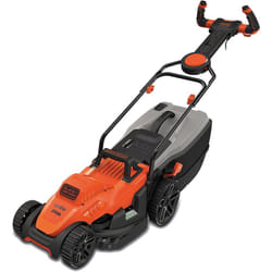 Black & Decker BLACK+DECKER BEMW461ES-QS Tondeuse à Gazon Filaire 6 Hauteurs, 1400 W, Orange, 34 cm