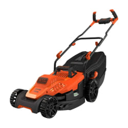 Black & Decker BLACK+DECKER BEMW471BH-QS Tondeuse à Gazon Filaire 6 Hauteurs, 1600 W, Orange, 38 cm