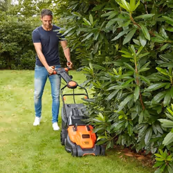 Black & Decker BEMW481ES tondeuse à gazon Tondeuse à gazon poussée Secteur Orange - Vue supplémentaire 6