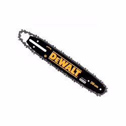 Rail de guidage pour tronçonneuse DeWalt DT20665-QZ; 12''; 30 cm; 3/8''; 45; 1,1 mm + Chaîne