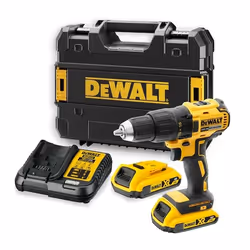 DeWALT DCD777D2T-QW, Perceuse à poignée pistolet, Clé, Sans brosse, 1750 tr/min, 3 cm, 1,3 cm