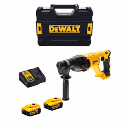 Perforateur-Burineur DeWALT DCH133P2T (2 x 50 Ah + DCB115 + TSTAK II)