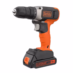 Perceuse Black & Decker BCD001C1-QW; 18 V; 1x1,5 Ah accu. + Chargeur