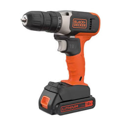Perceuse Black & Decker BCD001C1-QW; 18 V; 1x1,5 Ah accu. + Chargeur