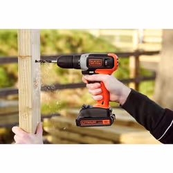 Perceuse Black & Decker BCD001C1-QW; 18 V; 1x1,5 Ah accu. + Chargeur
