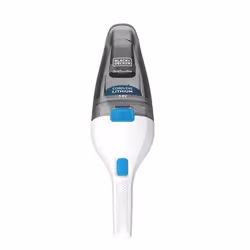 Black & Decker NVC115JL, Sec, Filtre hygiénique, 715 l/min, Sans sac, Gris, Blanc, 0,325 L