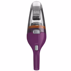 Black & Decker NVC115W aspirateur de table Gris, Violet Sans sac - Vue supplémentaire 4