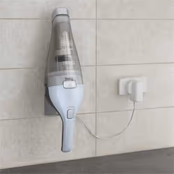 Black & Decker NVC215W aspirateur de table Bleu, Gris Sans sac