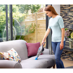 Black & Decker NVC215WA-QW aspirateur de table Bleu, Argent Sans sac - Vue supplémentaire 6