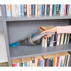 Black & Decker NVC215WA-QW aspirateur de table Bleu, Argent Sans sac - Vue supplémentaire 8
