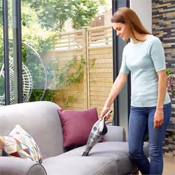 Black & Decker NVC220WC-QW aspirateur de table Chrome, Titane, Transparent Sans sac - Vue supplémentaire 6