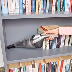 Black & Decker NVC220WC-QW aspirateur de table Chrome, Titane, Transparent Sans sac - Vue supplémentaire 8