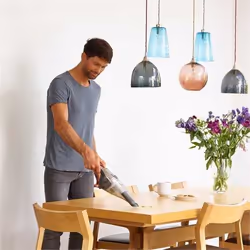 Black & Decker NVC220WC-QW aspirateur de table Chrome, Titane, Transparent Sans sac - Vue supplémentaire 9