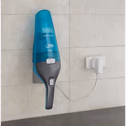 Black & Decker WDC215WA-GB aspirateur de table Bleu, Titane Sans sac - Vue supplémentaire 4