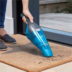 Black & Decker WDC215WA aspirateur de table Bleu, Titane Sans sac - Vue supplémentaire 4