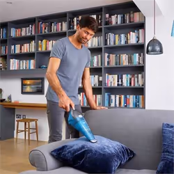Black & Decker WDC215WA aspirateur de table Bleu, Titane Sans sac - Vue supplémentaire 5