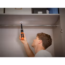 Black & Decker BCF601C-XJ visseuse électrique et visseuse à percussion 220 tr/min Noir, Orange - Vue supplémentaire 10