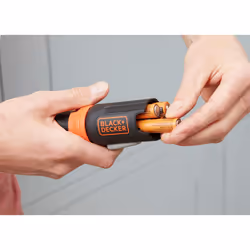 Black & Decker BCF601C-XJ visseuse électrique et visseuse à percussion 220 tr/min Noir, Orange - Vue supplémentaire 13