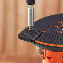 Black & Decker BEW200K Ponceuse multi usages 12000 tr/min Noir, Orange - Vue supplémentaire 4