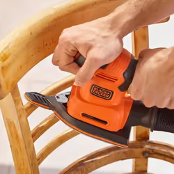 Black & Decker BEW200K Ponceuse multi usages 12000 tr/min Noir, Orange - Vue supplémentaire 6