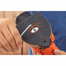 Black & Decker BEW200K Ponceuse multi usages 12000 tr/min Noir, Orange - Vue supplémentaire 7