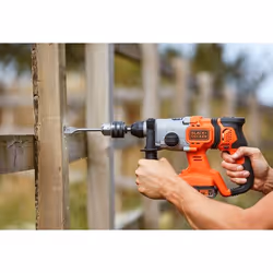 Black & Decker BCD900B-XJ perceuse 1880 tr/min SDS Plus Noir, Orange - Vue supplémentaire 9