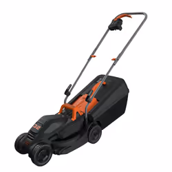 Black & Decker BEMW351-QS, Marcher derrière un tracteur tondeuse, 32 cm, 2 cm, 6 cm, Lames rotatives, 35 L