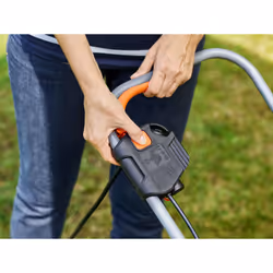 Black & Decker BEMW351-QS tondeuse à gazon Marcher derrière un tracteur tondeuse Noir, Orange - Vue supplémentaire 10