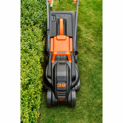 Black & Decker BEMW351-QS tondeuse à gazon Marcher derrière un tracteur tondeuse Noir, Orange - Vue supplémentaire 8