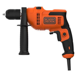 Black & Decker BEH200K-QS perceuse 2900 tr/min Sans clé 1,67 kg Noir, Orange